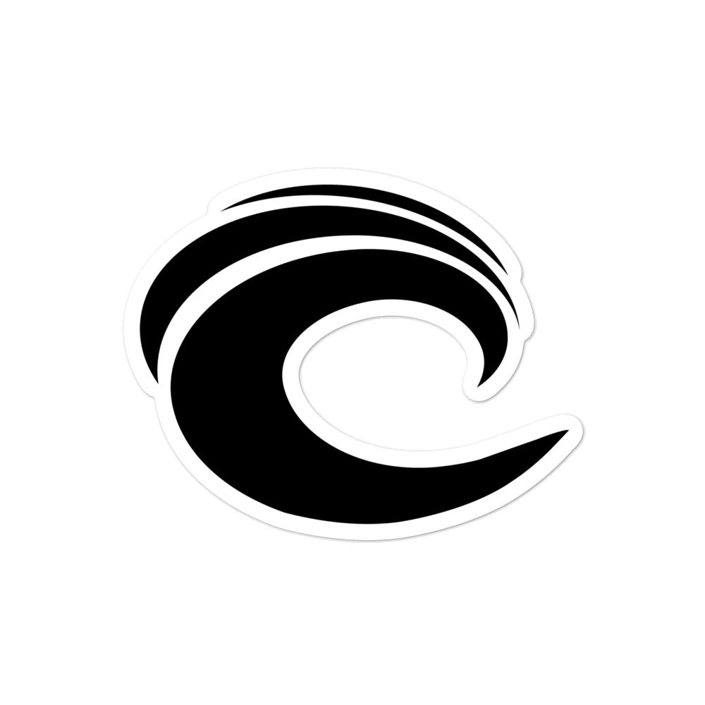 Wave Logo Sticker Wave Logo Sticker – Shore Bound